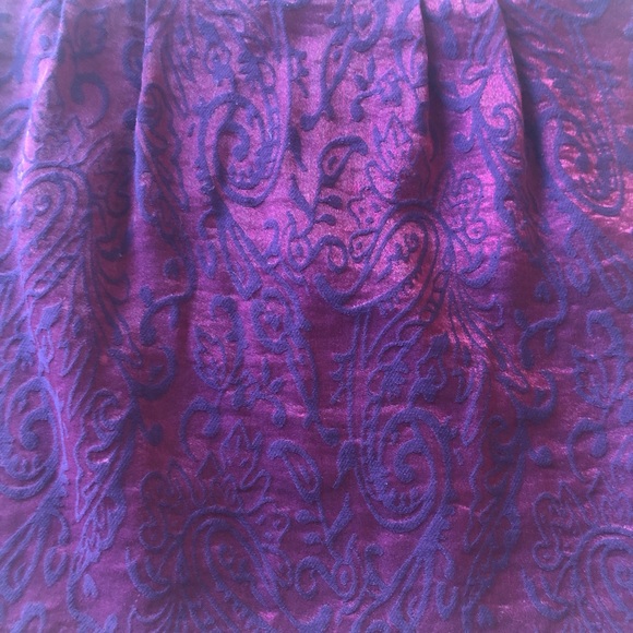 Brocade Floral Skirt (4) - Picture 2 of 4